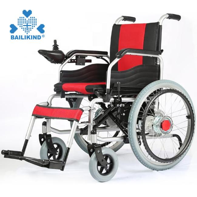 Mokhoa o nepahetseng oa ts'ebetso le mehato ea Folding aluminium portable portable wheelchair