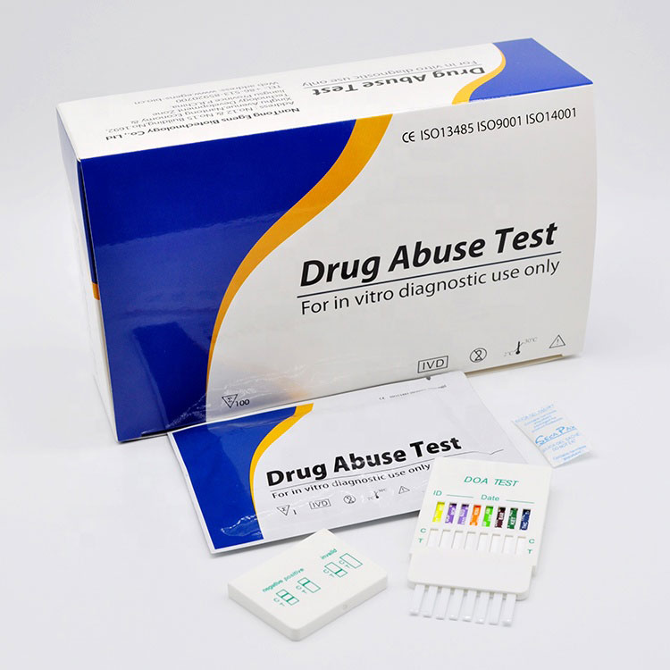 Approved Doa 8 In 1 Multi Panel Drug Of Abuse Test