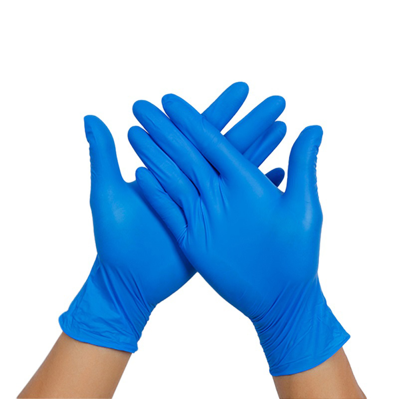 Li-gloves tsa Nitrile tse lahliloeng