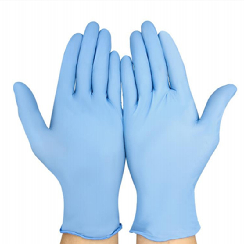 Li-gloves tsa Nitrile tsa Powder tse lahliloeng