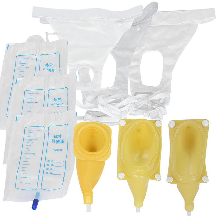 Mokotla oa Silicone Urine Collector Bag Adults Urinal with Urine Catheter Bags for Urine Urine Collector Women Elderly Toilet Pee