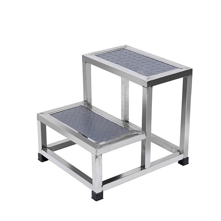 Mehato e 'Meli ea Bongaka ea Stainless Steel Patient Footstool